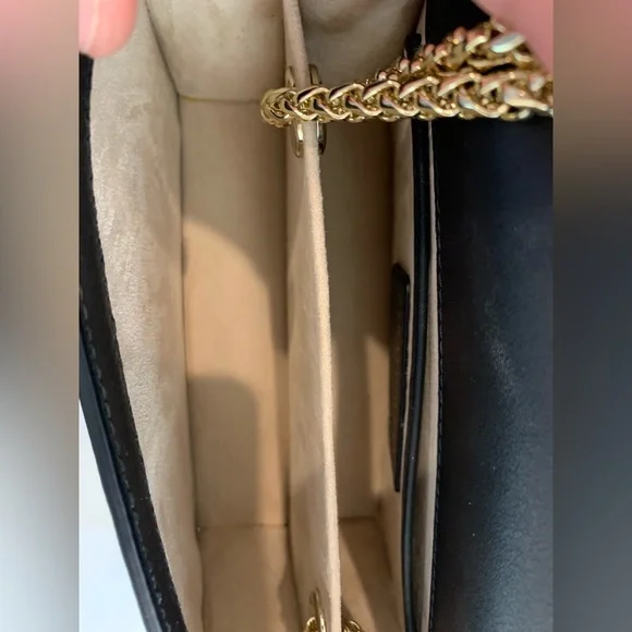 Rare Strathberry East West Mini - Black/Vanilla/Gold - Picture 9 of 16